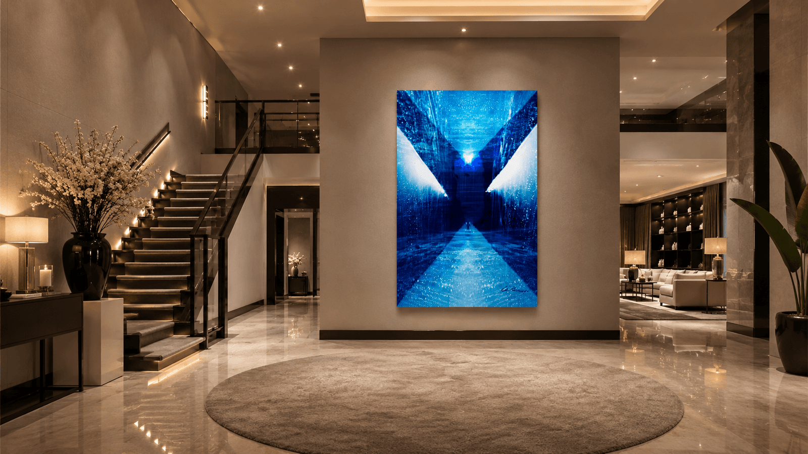 Reininga Art-Crossing Borders-Hall
