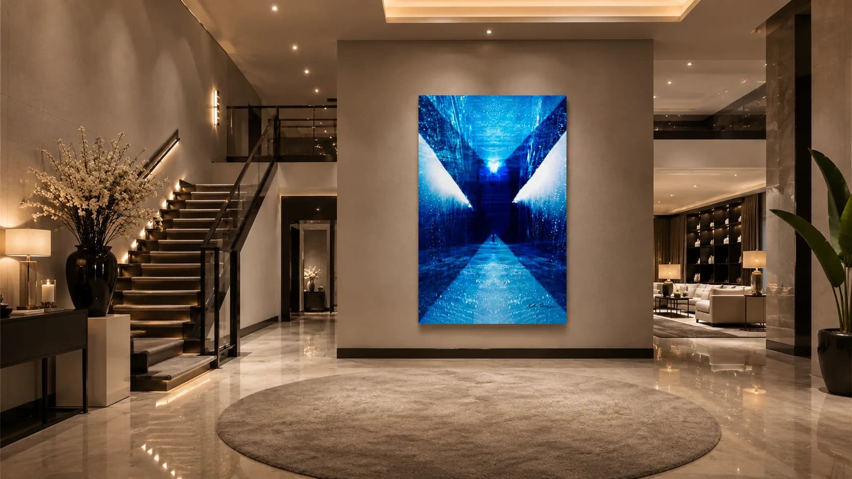 Reininga Art-Crossing Borders-Hall