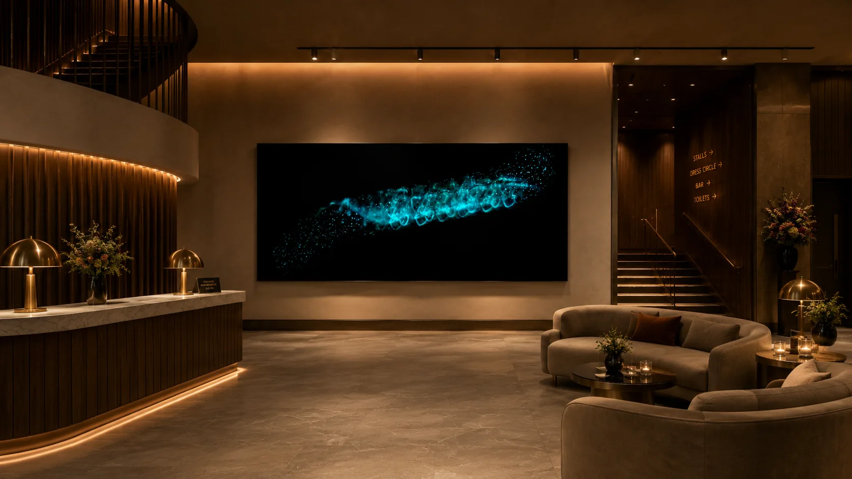 Reininga Art Helix of Still Charge Foyer pano