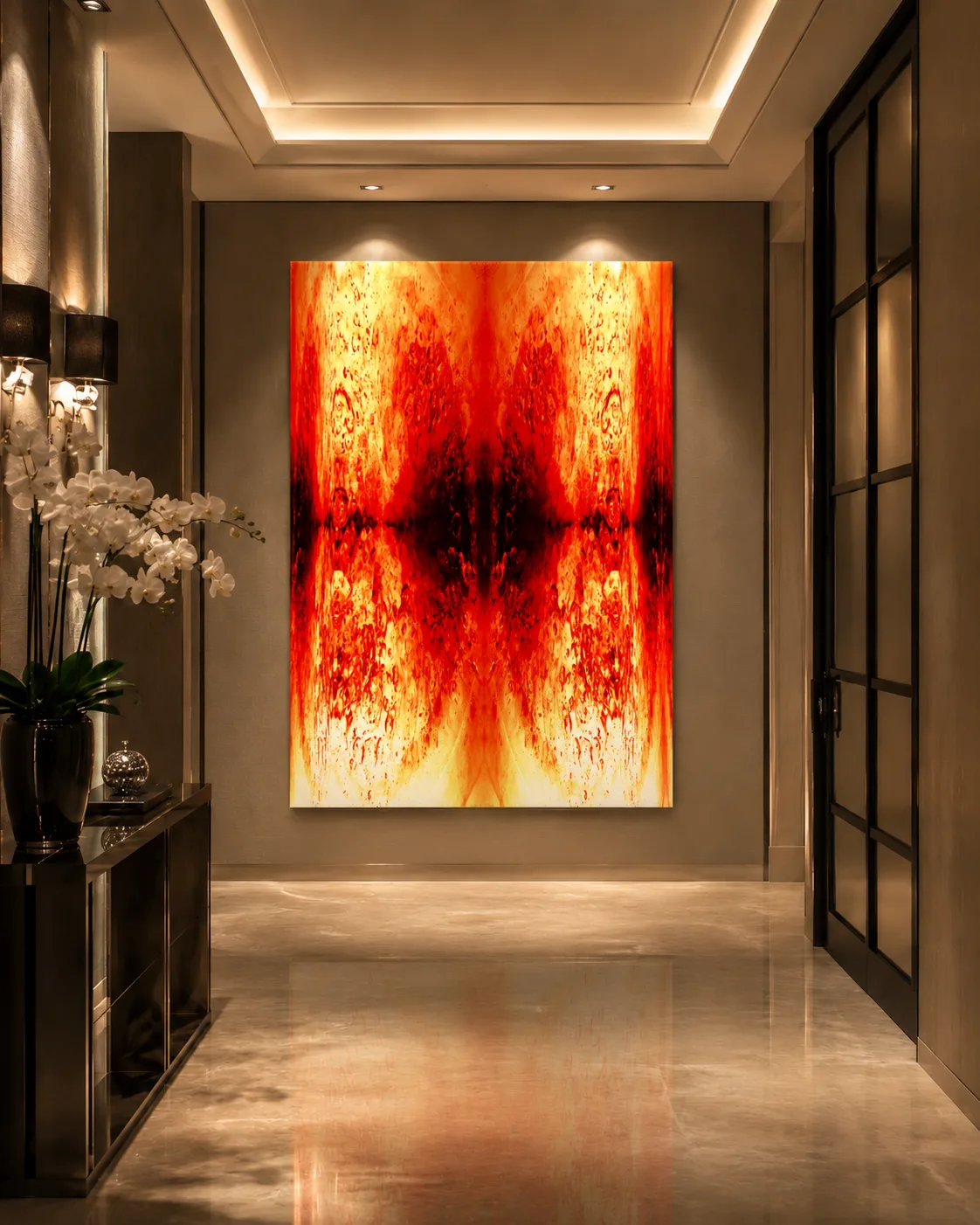 Reininga Art-Lens of Heat-Collected-Hall