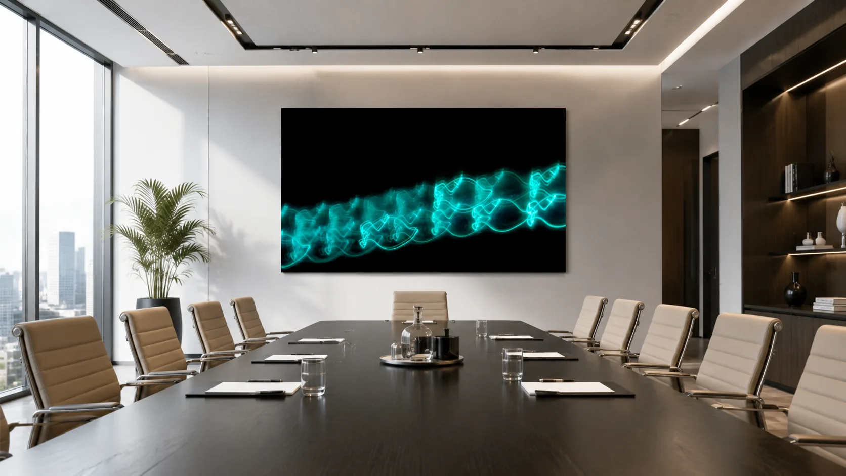 Reininga Art Low Frequency Tide Boardroom