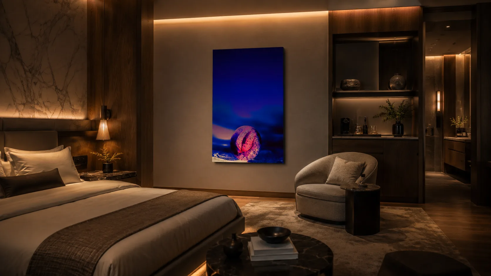Reininga Art Single Body Bedroom pano