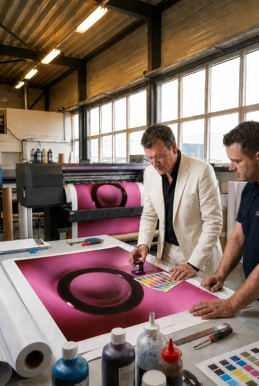 Ed bij print inner frequency wit pak
