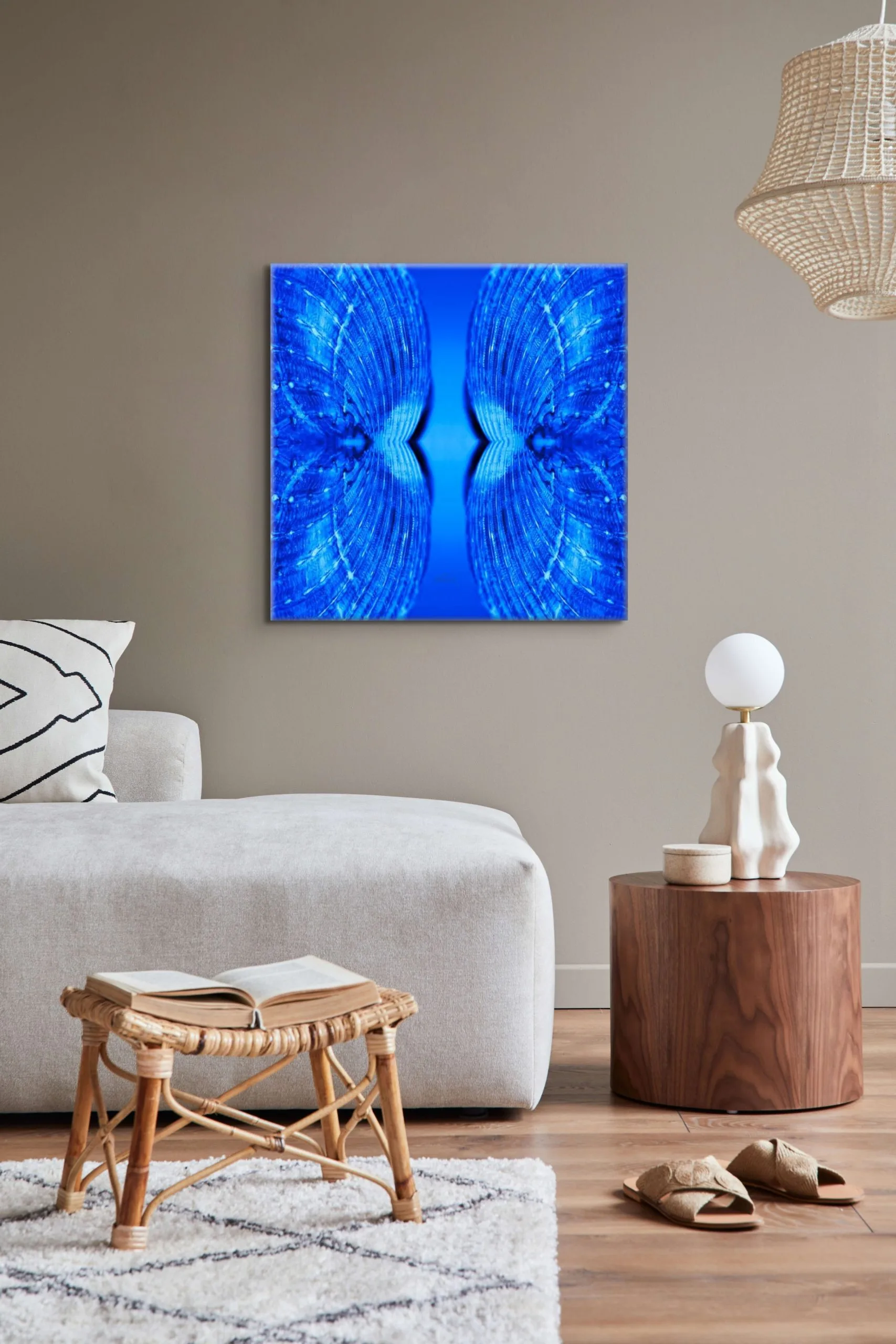 Cobalt Hinge| Portals & Thresholds | Reininga Art
